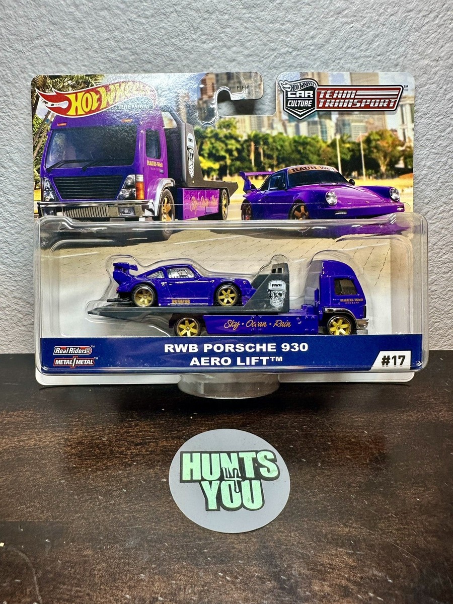 ミニカー HOTWEELS TEAM TRANSPORT RWB PORSCHE 930 Hot Wheels Premium Team Transport 17 RWB PORSCHE 930 AERO