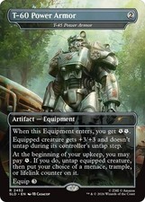 T-60 Power Armor - T-45 Power Armor - 2452 - Nm - Secret Lair Drop Series T-60 Power Armor - T-45 Power Armor - 2452 - Nm - Secret Lair Drop Series