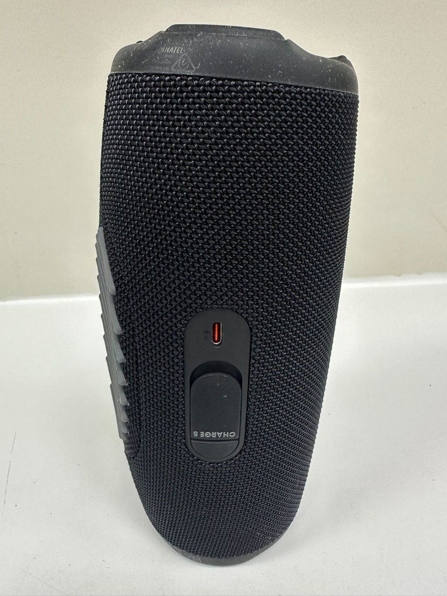 JBL Charge 5 Black Wireless Speaker Sound Issue For parts only