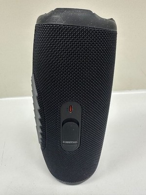JBL Charge 5 Black Wireless Speaker Sound Issue For parts only