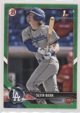 2018 Bowman Draft Green 34/99 Devin Mann #BD-15 y8h