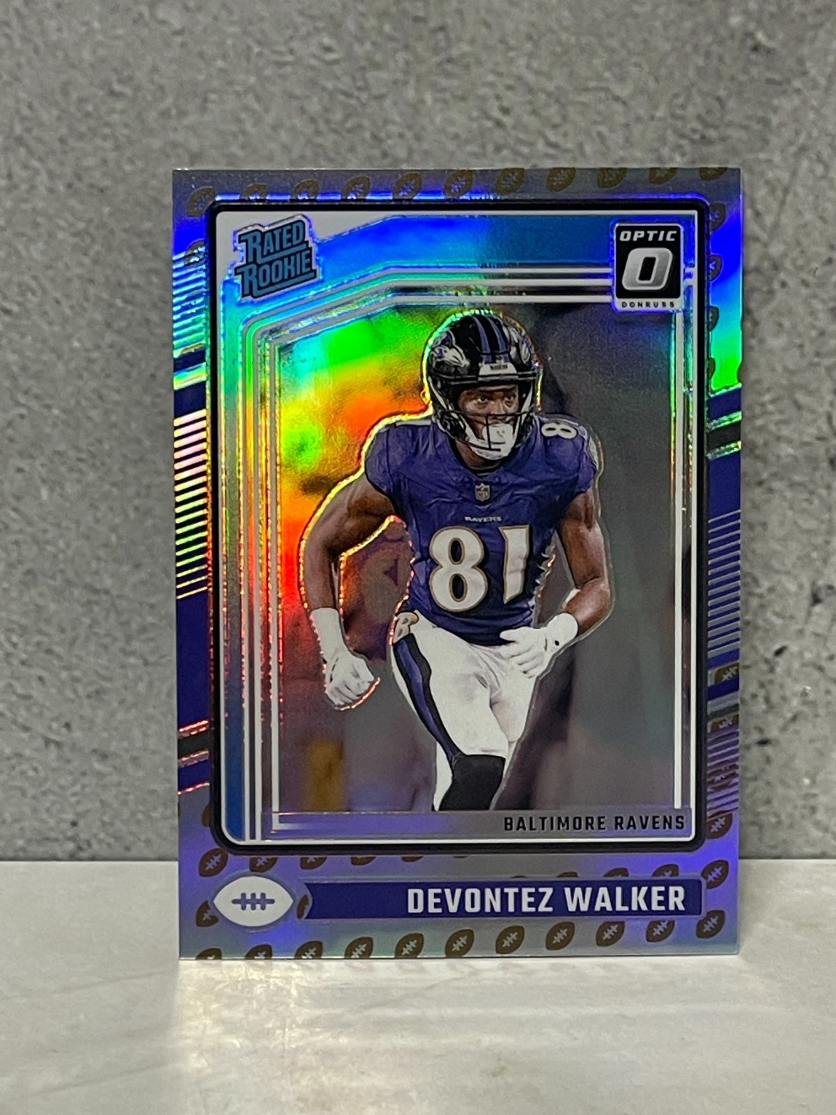 2024 Donruss Optic Footballs #228 Devontez Walker (#'d/16)