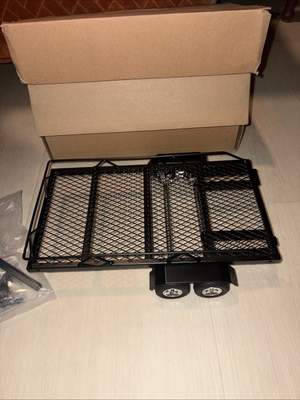 #ad Model Trailer For Car Kit Building Lightweight Hardware Included Model Hobbyist $25.00