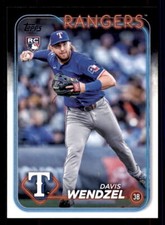 2024 Topps Update #US248 Davis Wendzel Texas Rangers RC