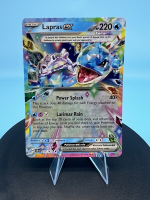 Lapras ex Tera 032/142 Double Rare Pokemon Stellar Crown NM | eBay