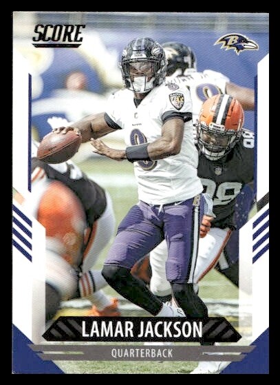 2021 Score #87 Lamar Jackson Baltimore Ravens