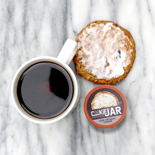 Tarro de galletas café con sabor a avena helada cápsulas de café, compatible Keurig 2.0, 40 quilates - Imagen 10 de 10