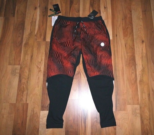 NWT Nike Phenom Thermore Graphic Running Pants Tights Trousers CJ5709 808 L $120 - Picture 3 of 11