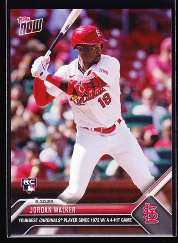 2023 Topps Now 787 Jordan Walker