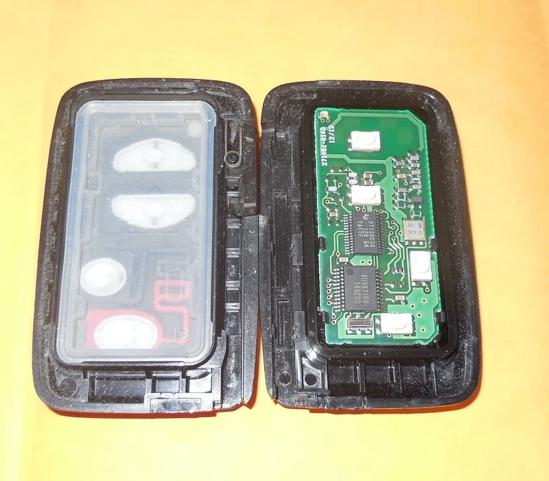 OEM 07-14 TOYOTA HIGHLANDER LLAVE INTELIGENTE MANDO A DISTANCIA DE PROXIMIDAD HYQ14AAB 89904-48110 Foto 2 de 3