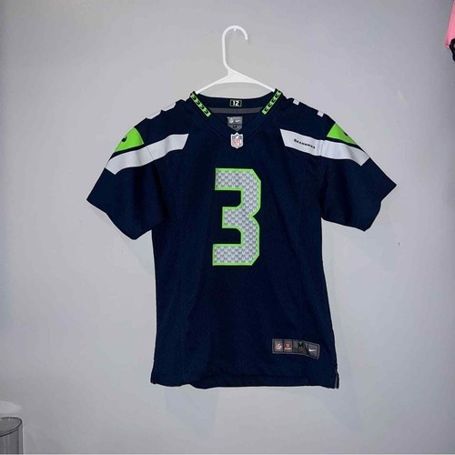 Kids' Russell Wilson Seattle Seahawks Game Jersey, Big Boys - Picture 2 of 5
