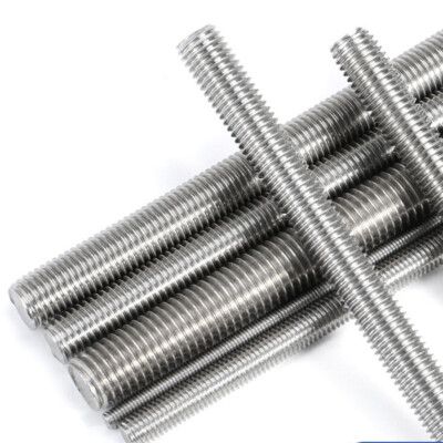 M10 M12 M14 M16 M18 M20 A2 Stainless Steel Threaded Rod Metric Thread Stud Bolts