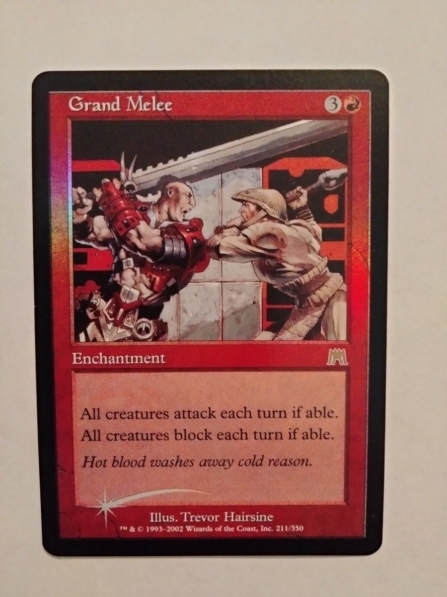 MTG 1x Foil Grand Melee Onslaught Near Mint | eBay
