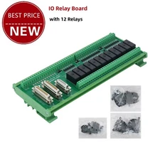 IO Relay Board with 12 Relays for CNC Lathe Milling Controller SZGH-CNC-IO-12