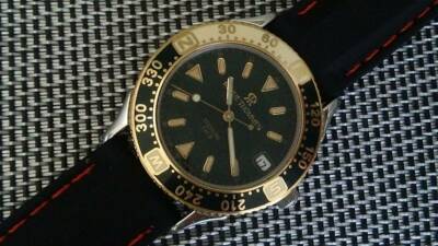 Original REVUE THOMMEN TREKKING CLUB 37mm Herren Quarz Uhr 032