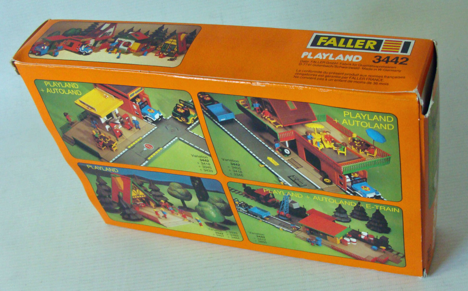 Faller Playland 3434 – Guérite Bureau De Police – Neuf – Autoland E-Train Playtrain