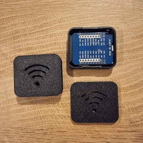 2x Wemos D1 Mini Gehäuse/Hülle/Case ESP32 Gehäuse/Hülle/Case !!Schwarz!!
