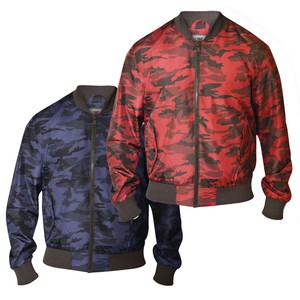 red camo bomber jacket