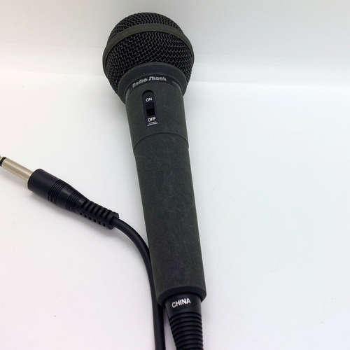 Radio Shack Unidirectional Dynamic Microphone 33-3005 with Cord VTG IMP 600 ohm - Picture 2 of 5