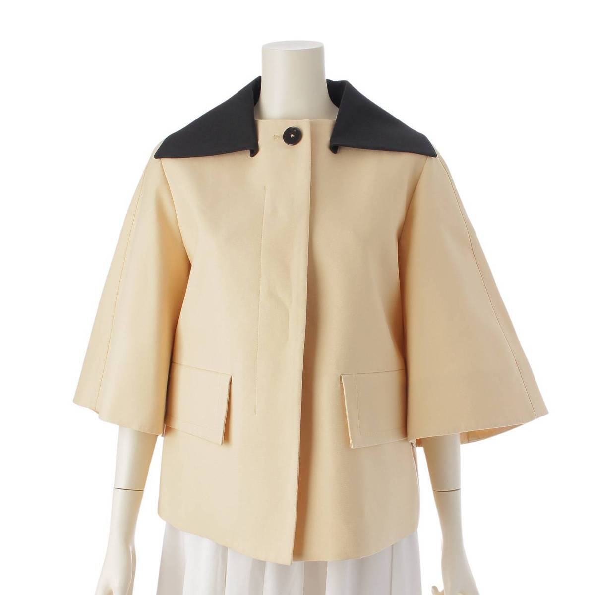 yenn DOUBLE FACE CAPE JACKET キャメル(11月のお休みと yenn DOUBLE FACE CAPE JACKET キャメル(11月のお休みと