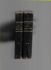 Dictionnaire Français - Arabe, B. Belot, 2 volumes +supplément, 1928, reliure