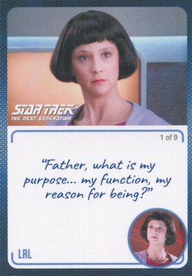 Star Trek TNG Archives & Inscriptions 39 Lal Data's Daughter Variation 1 of 9