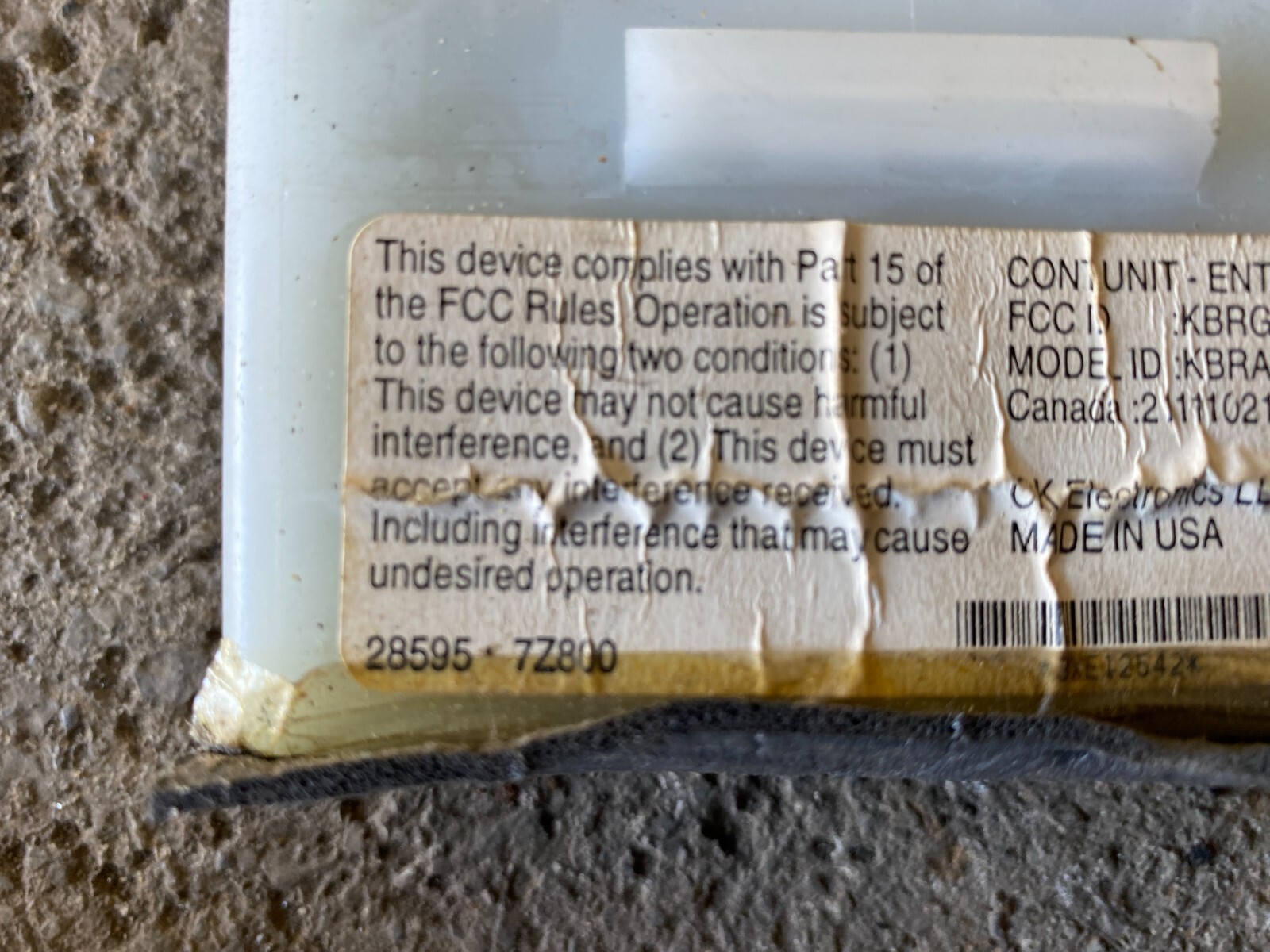 02 03 04 2004 NISSAN XTERRA FRONTIER ANTI THEFT LOCK MODULE 285957Z800