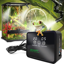 Reptile Fogger Automatic Reptile Mister Fogger for Terrarium, Timed Terrariums H