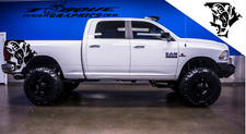 Ram Head Graphics-vinyl Decal Sets For Dodge Ram Vehicles Custom Graphics