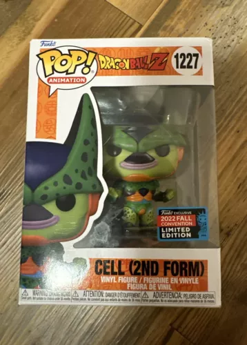 NEW Funko Pop Cell (2nd Form) #1227 - Official 2022 NYCC Con - Dragon Ball Z