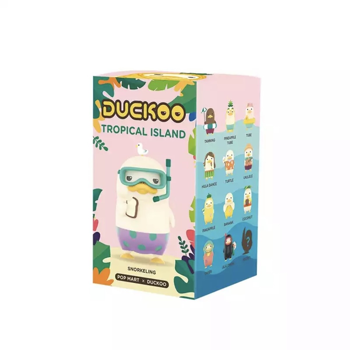 DUCKOO トロピカルアイランドシリーズ　パイナップル　PINEAPPLE POP MART x DUCKOO Tropical Island Mini Figure Pineapple Art