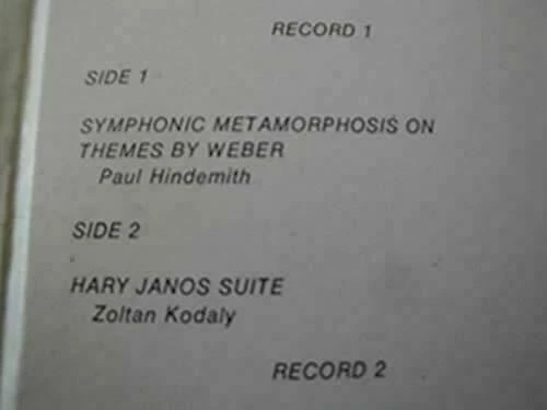 WALTER EISENBERG THE GREATER BOSTON ORCHESTRA GBYSO IN ISRAEL 2X VINYL LP 1970 - Image 4 of 4