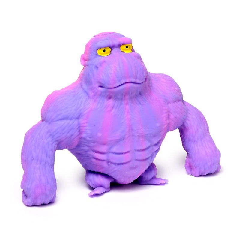STRETCHY NEON GORILLA NOVELTY STRESS TOY 18CM NEW IN BOX NEW