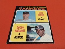 1971  TOPPS    ROOKIE  STARS   YANKEES      NEAR  MINT / MINT   # 111   !!