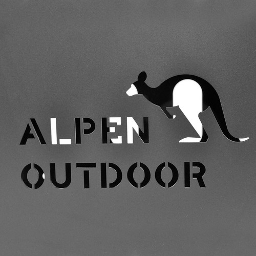 Alpen Jerry Can Holder Lockable Latch With Lid 3mm Thickness Aluminium 20L Tank - Picture 7 of 10
