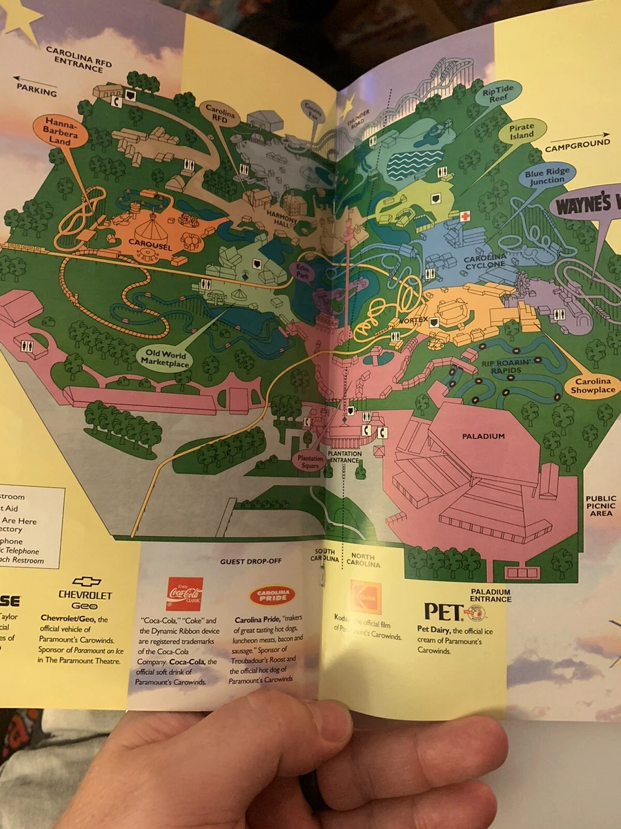 Carowinds Amusement Park Map - S L1200.webp