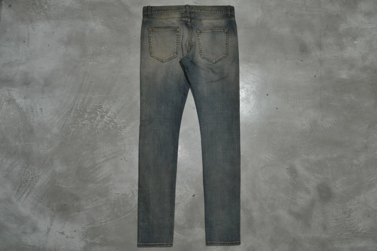Saint Laurent Paris SLP D02 Stone Wash Jeans