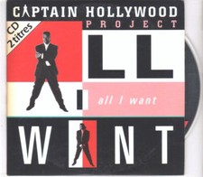 Captain Hollywood Project - All I Want - CDS - 1993 - Eurohouse 2TR cardsleeve