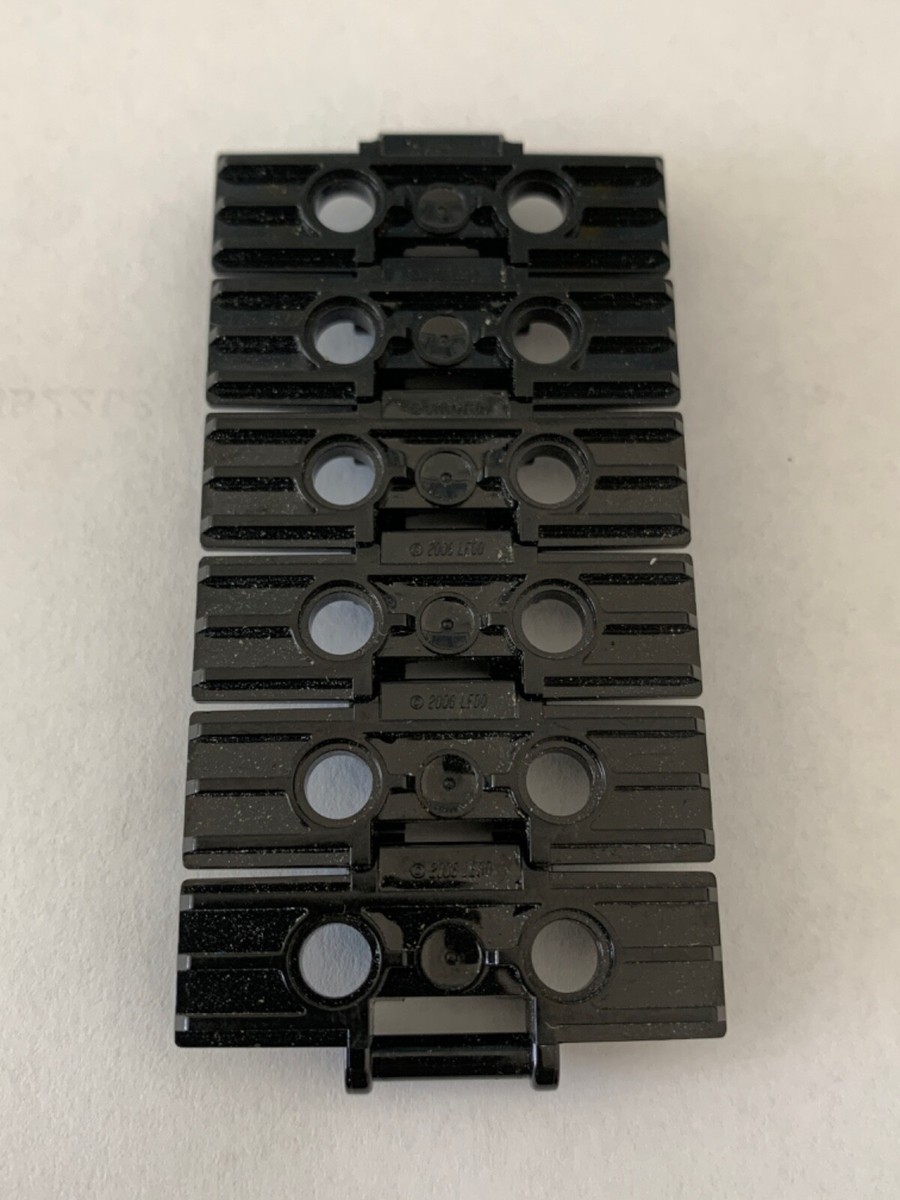 LEGO Parts 57518 (6pcs) Technic, Link Tank Track Tread Wide w Two