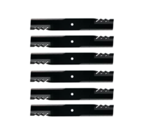 6PK Oregon Gator G5 Mower Blades for John Deere 42C Deck LA120 X300