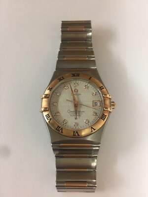 Omega Constellation Automatic 50th Anniversary Diamonds 18k