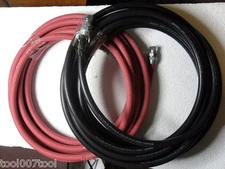 Set of 25' Fluid & Air Paint Spray Hose Assemblies, Conventional & HVLP