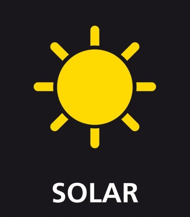 Solar-Gartenstecker Thermometer LED Solarleuchte Gartendeko Solar-Leuchte Lampe - Bild 3 von 4