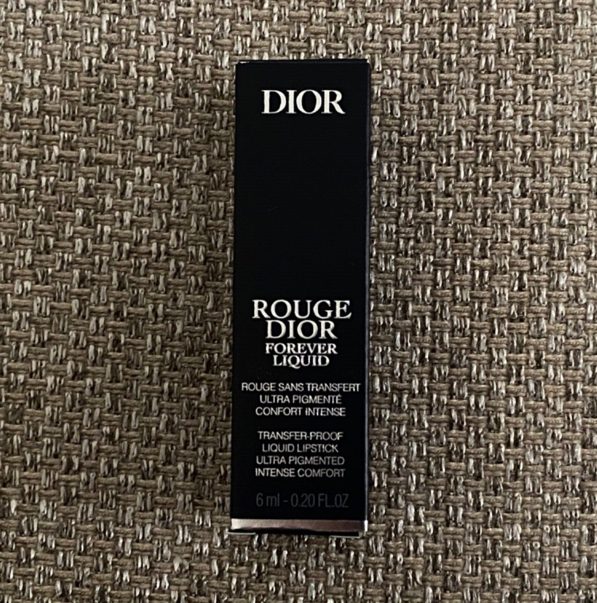 BNIB DIOR 893 Masquerade Rouge Dior Forever Liquid Sequin Lipstick