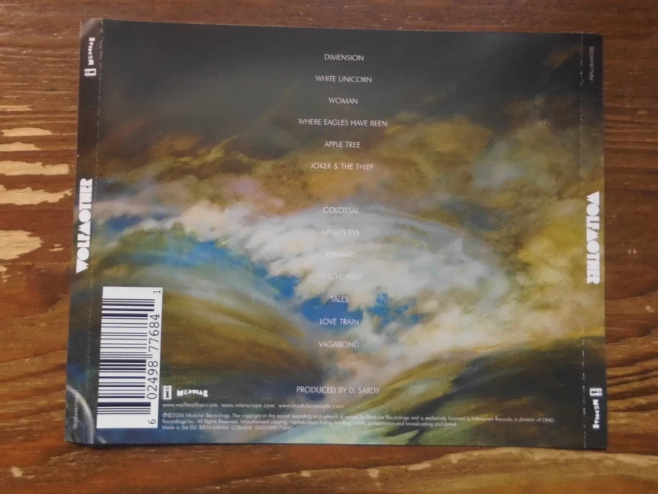 WOLFMOTHER CD: WOLFMOTHER (EUROPE; Modular Recordings – 0602498776841) - Bild 4 von 4