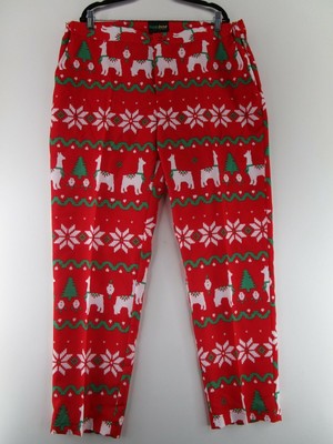 Womens XXL Christmas Dress Pants 