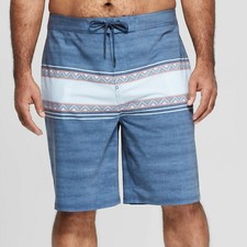 Goodfellow  Co  Board Shorts  Men's Size 28  10" Inseam  Image Blue