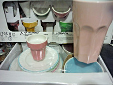 27 PC IKEA SWEDEN DUKTIG SMALL CHILD COFFEE TEA SETS W/BOX MULTI-COLOR  1 Adult