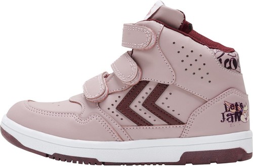 Hummel Camden Jr Sneaker Für Kinder – Lavender, Größe 28 EU, Mit Klettverschluss & Stoßdämpfender EVA-Sohle