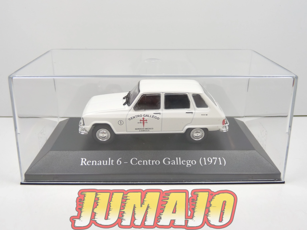 Die Cast 1/43 Modellino Auto Ambulanza Renault 6 Ambulance Centro - Foto 3